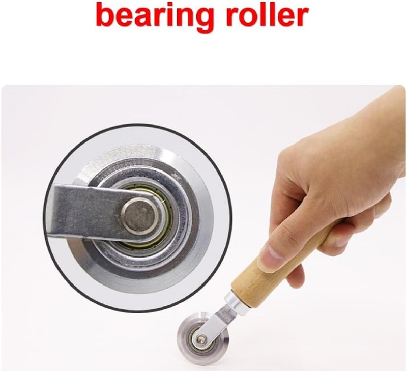acclookss One Each with A Diameter of 0.5mm and 1.2mm Box Resizer Cardboard Boxes Scoring Board Box Resizer Tool Thin Cardboard Scoring Tool All Kinds of Cardboard and Metal Sheets - Image 2